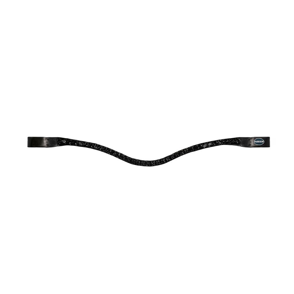 Passier Browband Wave - XL Premium Crystals