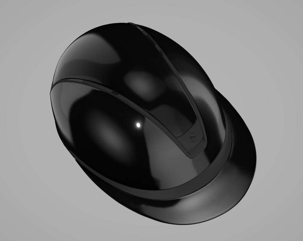 Custom Emmers Equestrian Helmet - ShadowGlossy
