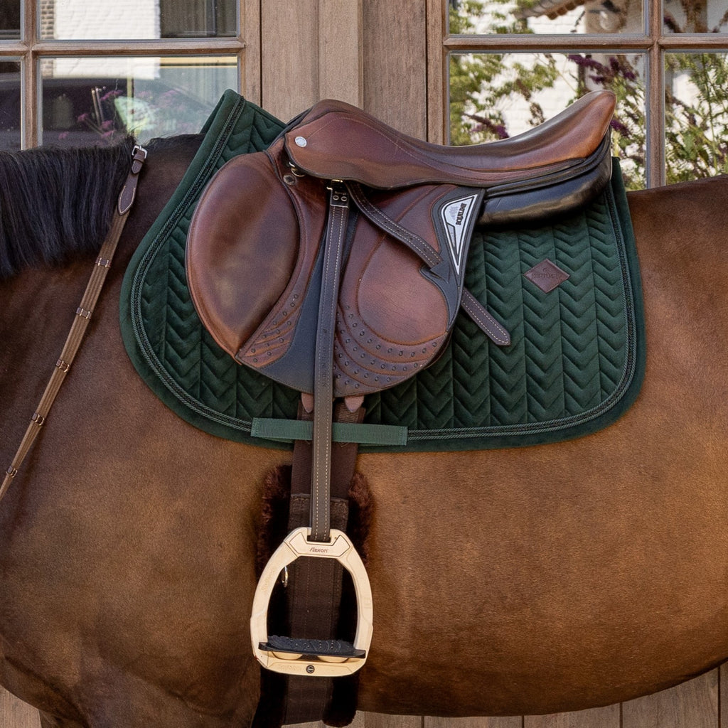 Kentucky Zadeldekje Velvet Mini Pearls - Jumping