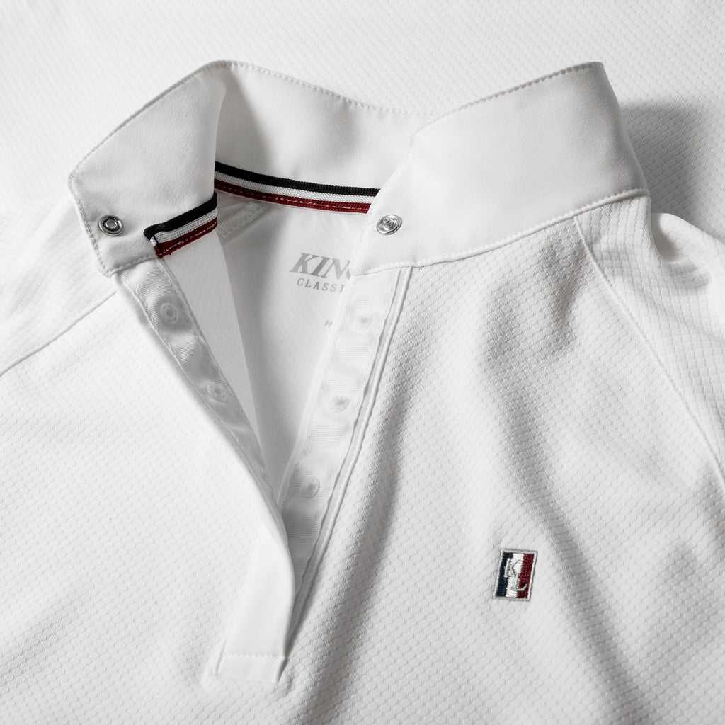 Kingsland Classic Chemise de concours - Manches courtes - Garçons