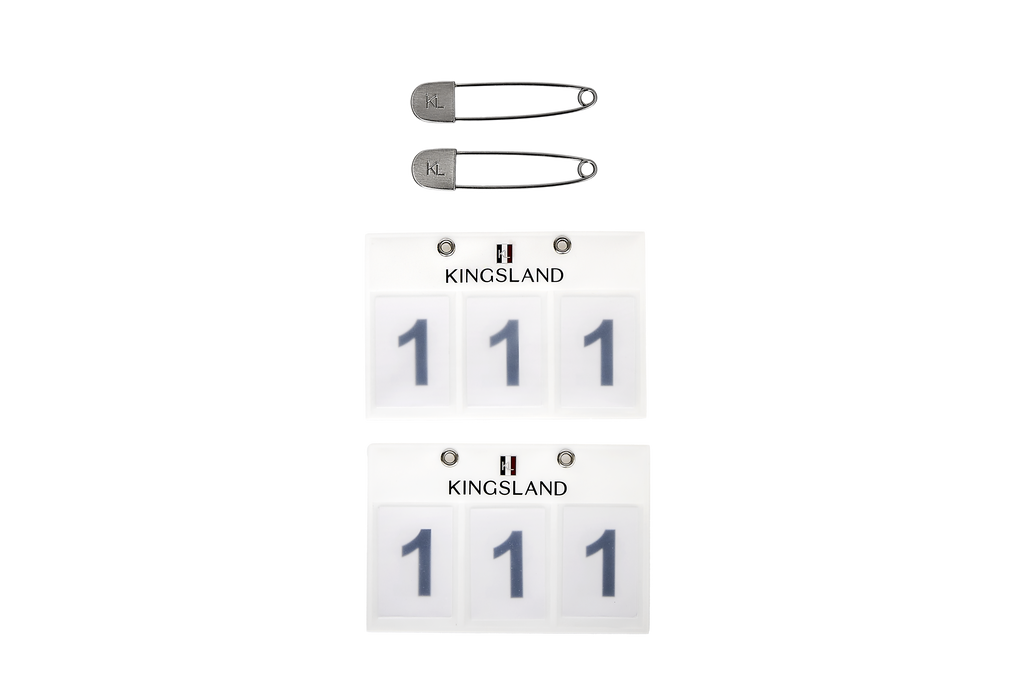 Kingsland Wedstrijdnummer Classic - 2-Pack