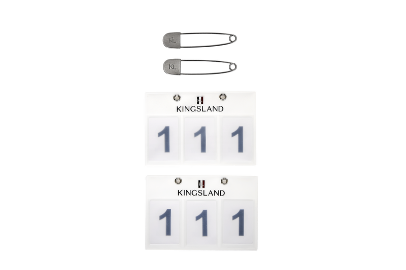 Kingsland Wedstrijdnummer Classic - 2-Pack