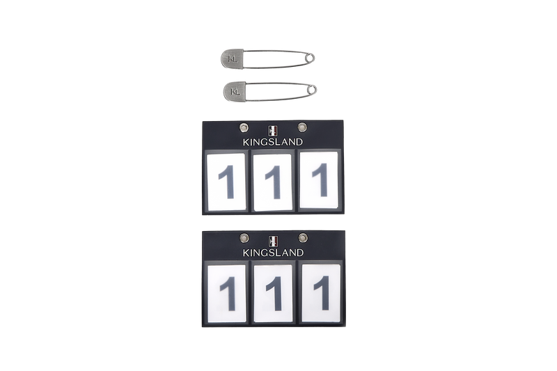 Kingsland Bridle Number Classic - 2-Pack