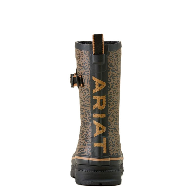 Ariat Kelmarsh Mid Rubber Boot - Ocelot Print - Women