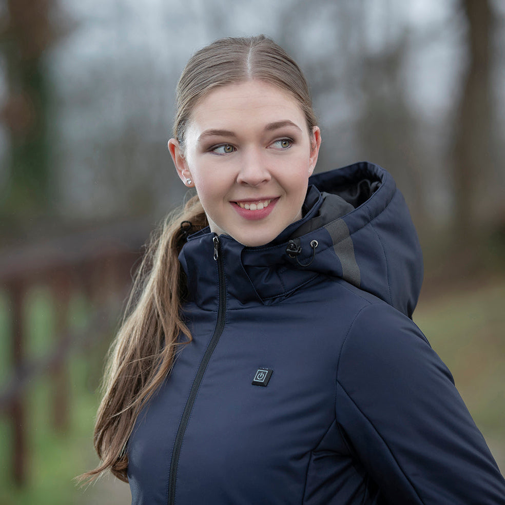 Veste longue chauffante HKM Elegant - Femme