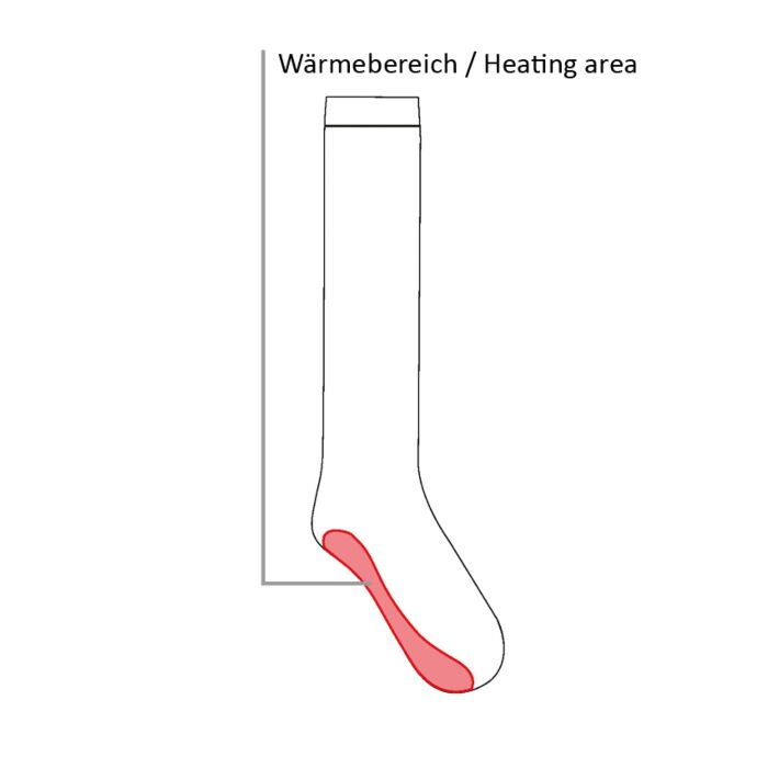 Chaussettes chauffantes HKM Keep Warm