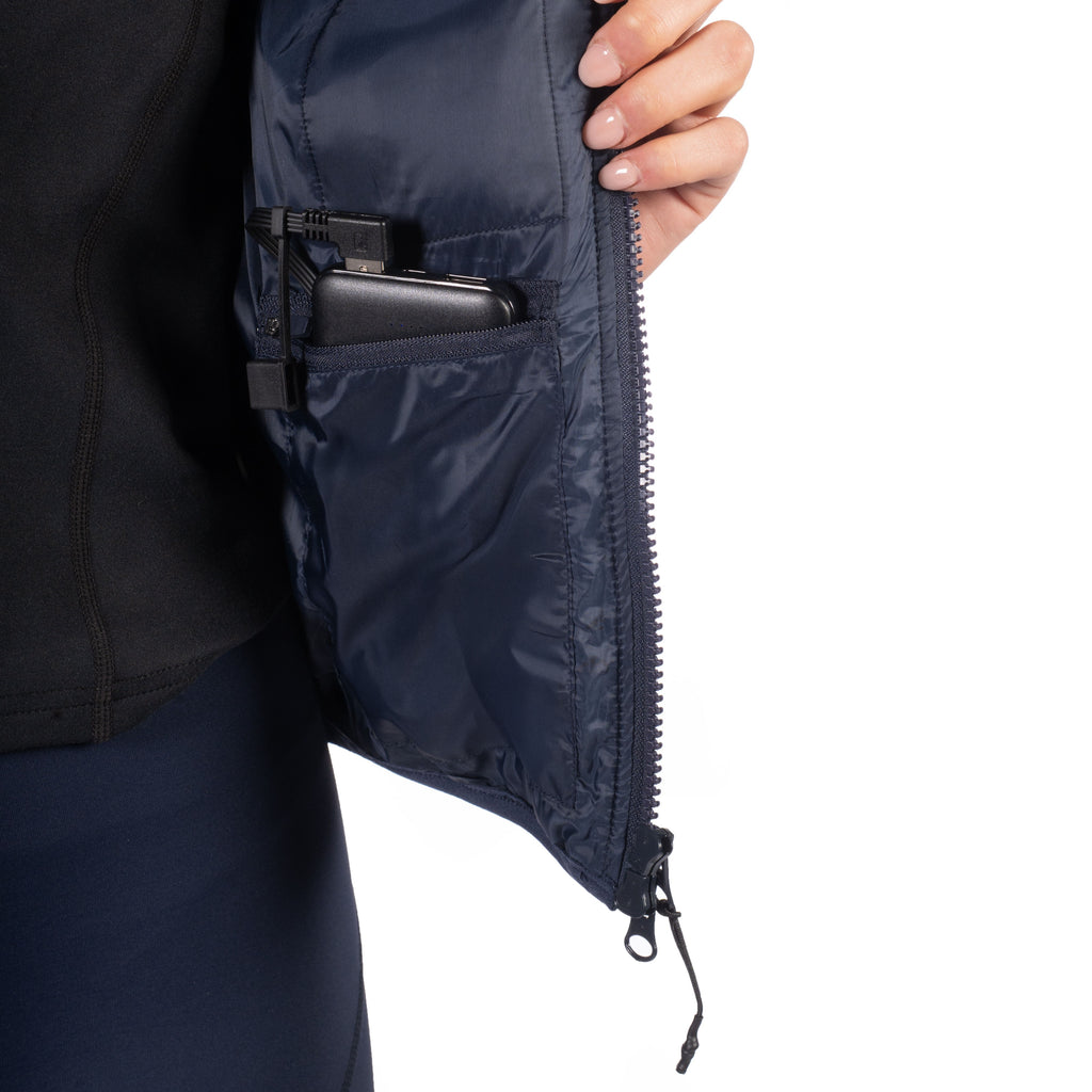 HKM Beheizte Weste - Slimline - Damen