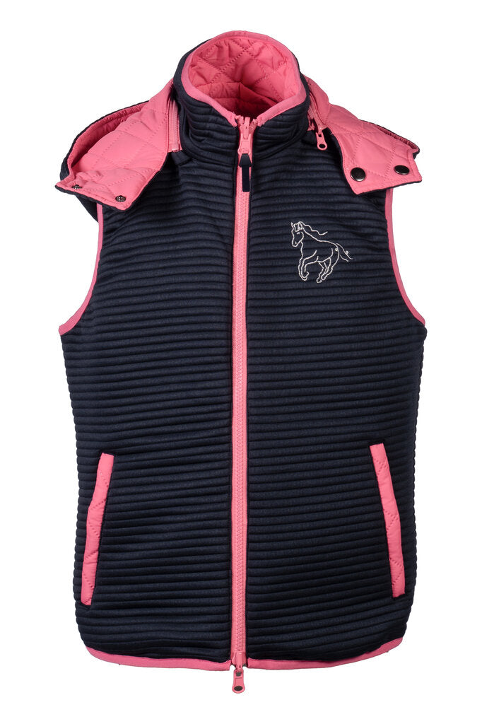 HKM Bodywarmer Maui - Wendbar - Kinder