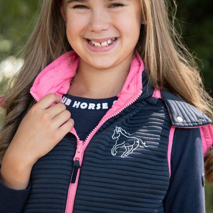 HKM Bodywarmer Maui - Wendbar - Kinder