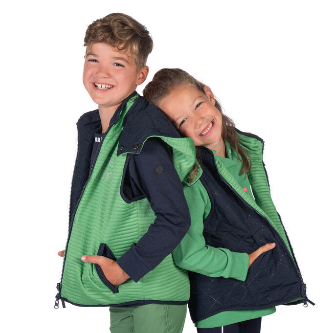HKM Bodywarmer Maui - Wendbar - Kinder