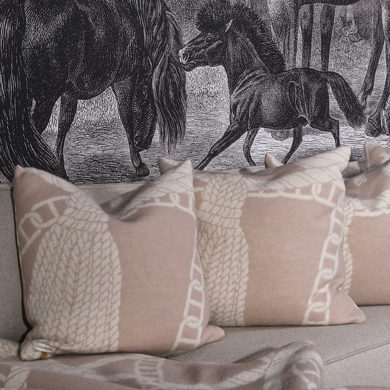 Coussin Adamsbro Chain - Laine