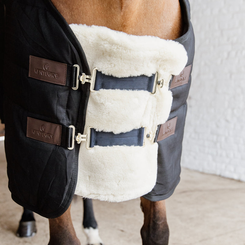 Kentucky Chest Expander Vegan Sheepskin - 2 Closure