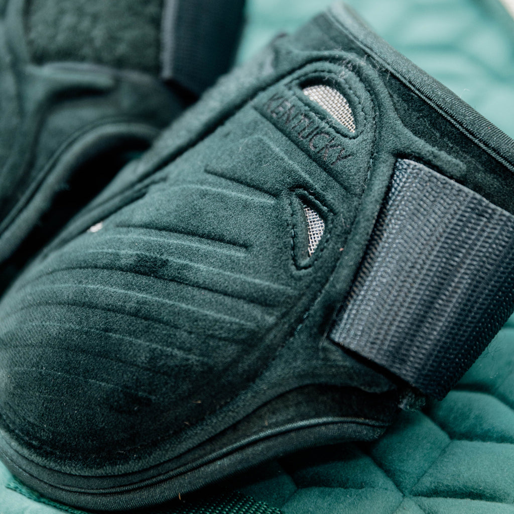 Kentucky Fesselkopfstiefel Junges Pferd - Samt