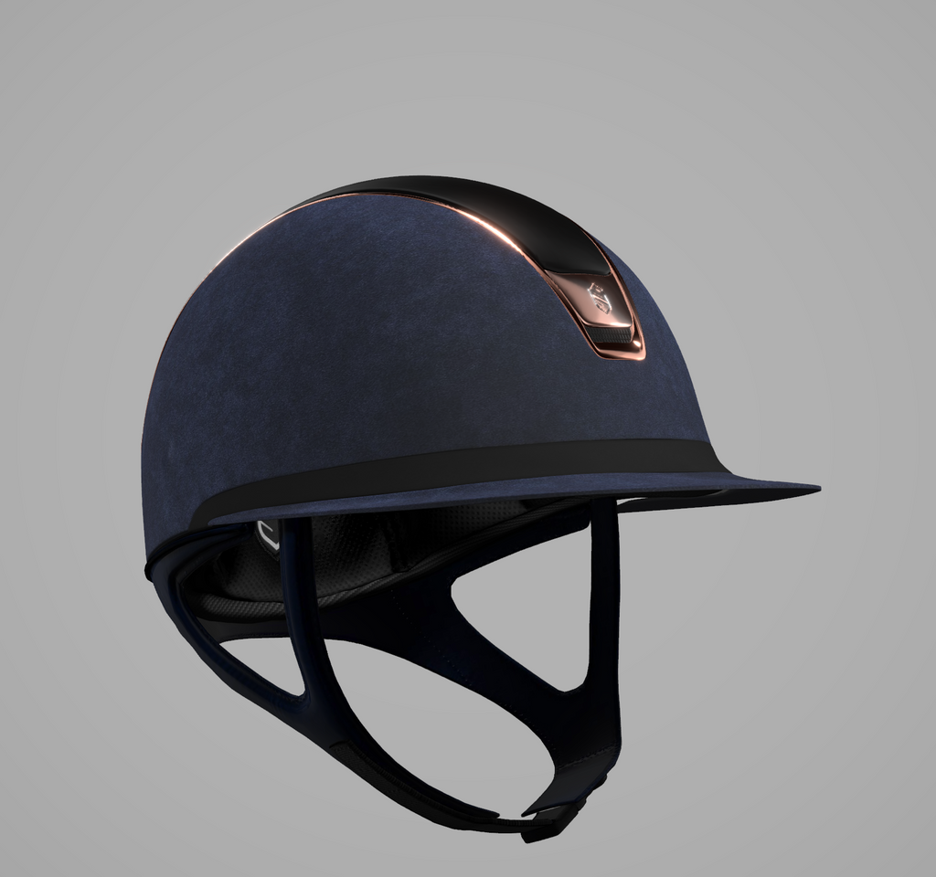 Custom Emmers Equestrian Helmet - Alcantara "Emmers"