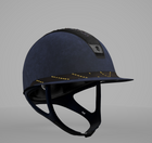 Custom Emmers Equestrian Helmet - Alcantara "test"