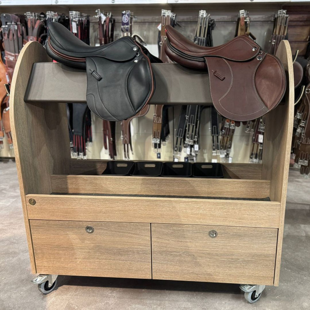 Opstals Equestrian Interior Retro Saddle Cart With Hook