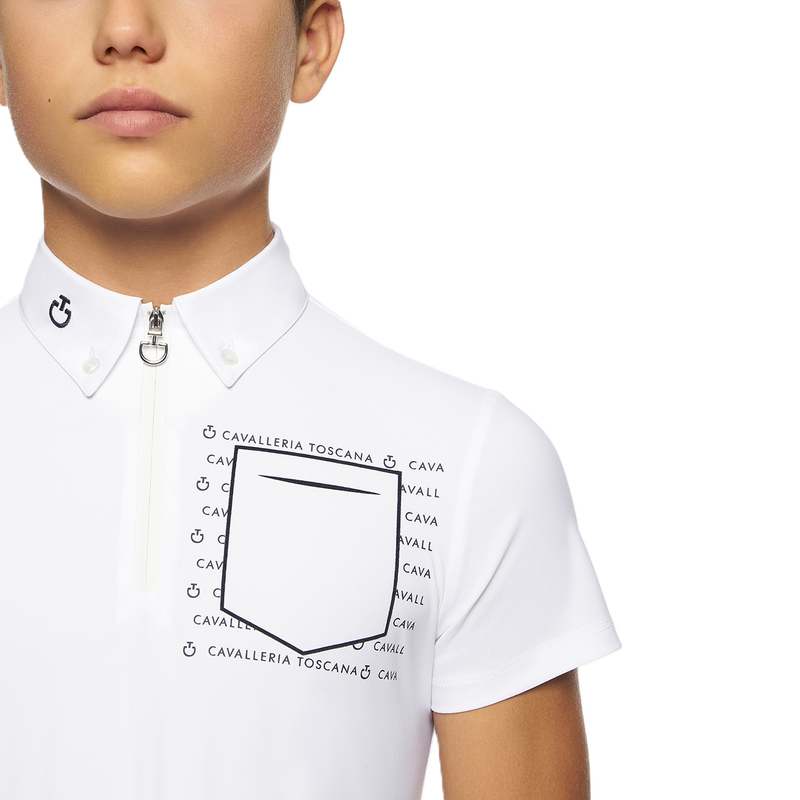 CT Turniershirt Pocket Logo - Kurzarm - Jungen