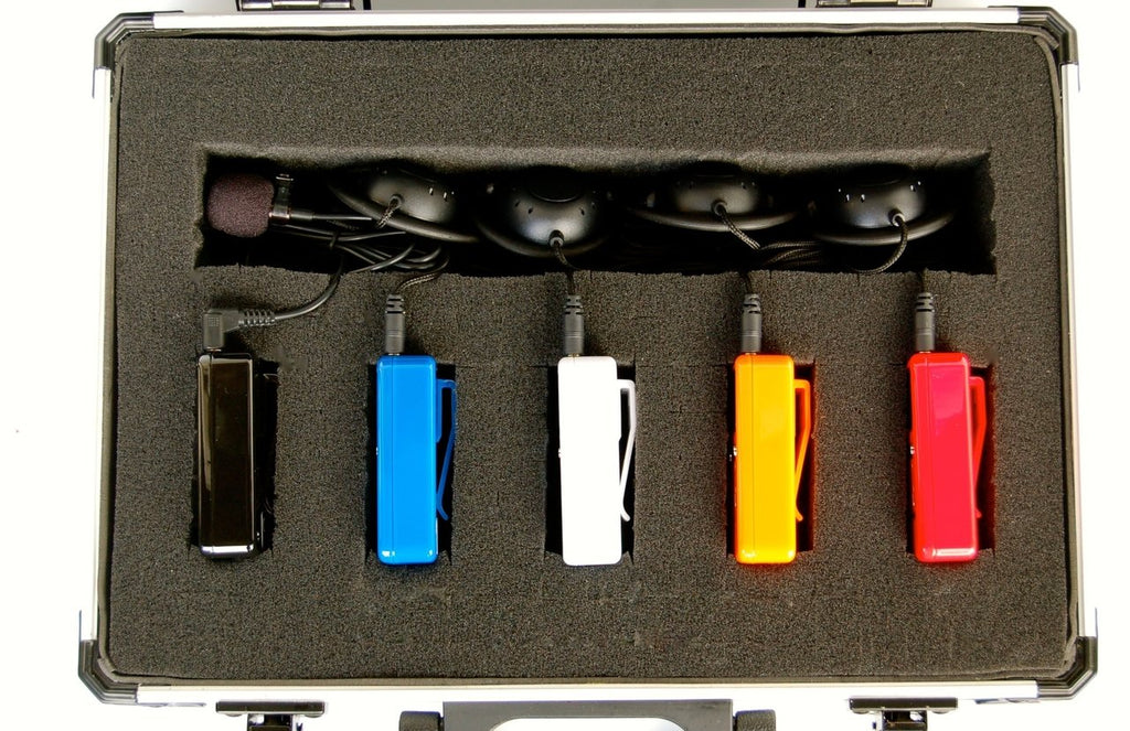 Whis Headset Multi (Sender + 4 Receivers)