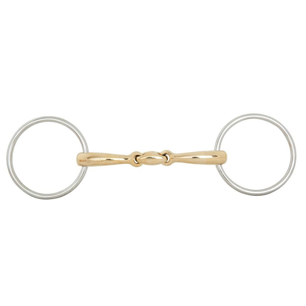 BR Loose Ring Double Jointed - Soft Contact - 16 mm