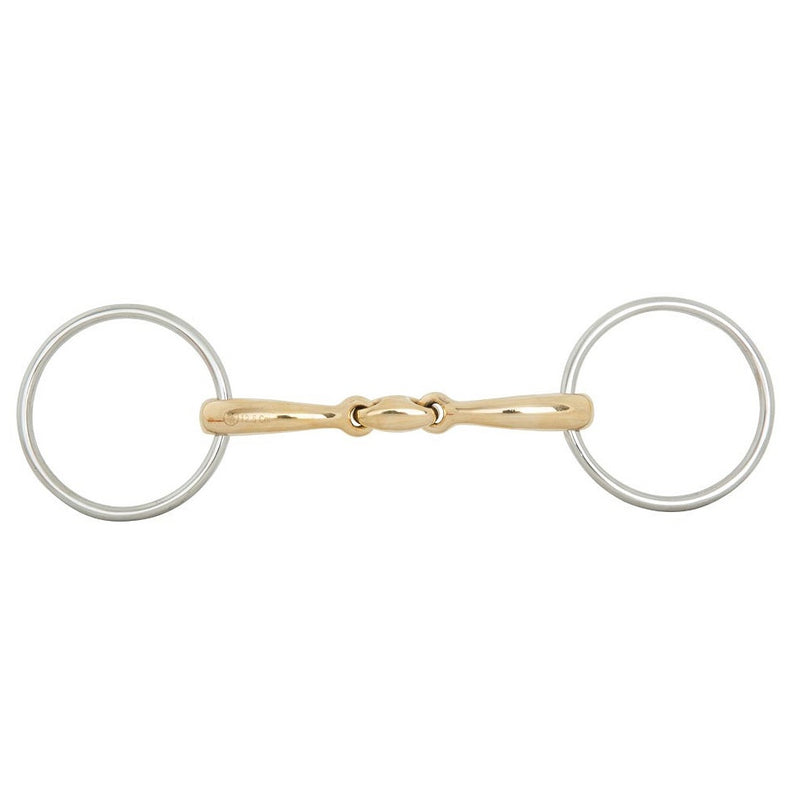 BR Loose Ring Double Jointed - Soft Contact - 16 mm