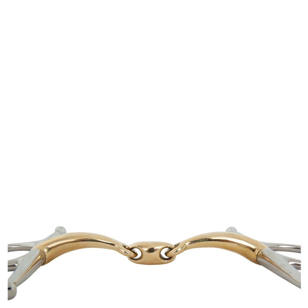 BR Kneveltrens Dubbel Gebroken - Soft Contact - 14 mm
