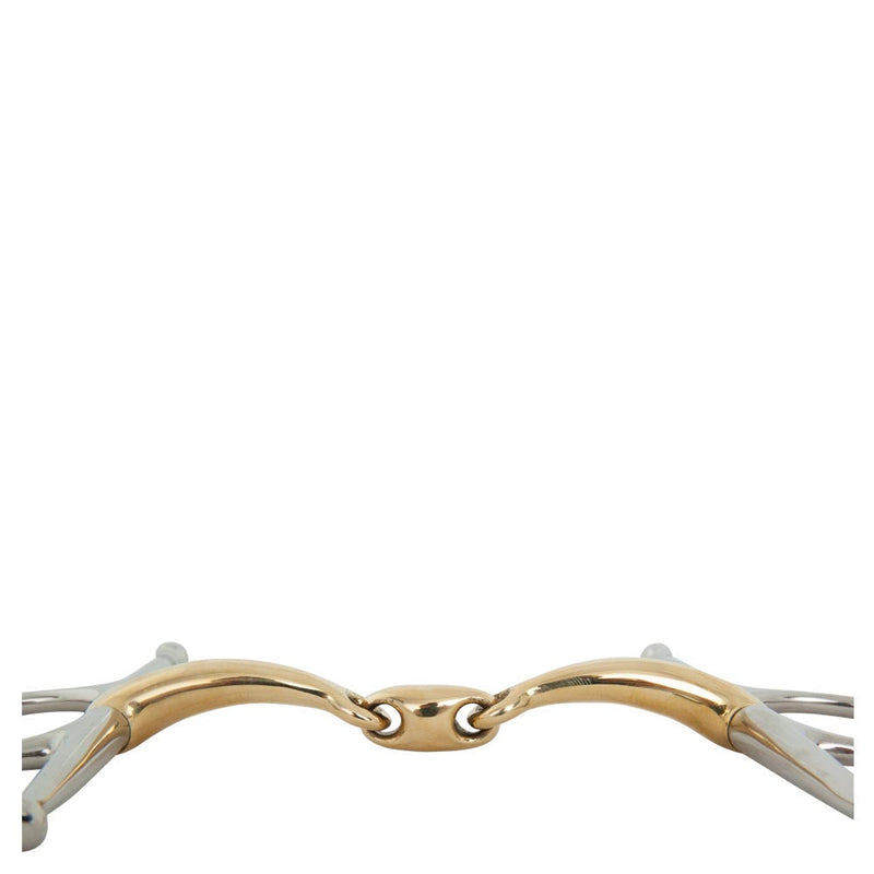 BR Double filet à joues - contact doux - 14 mm