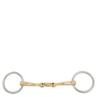 BR Bradoon à anneaux libres double brisure - Contact doux - 12 mm
