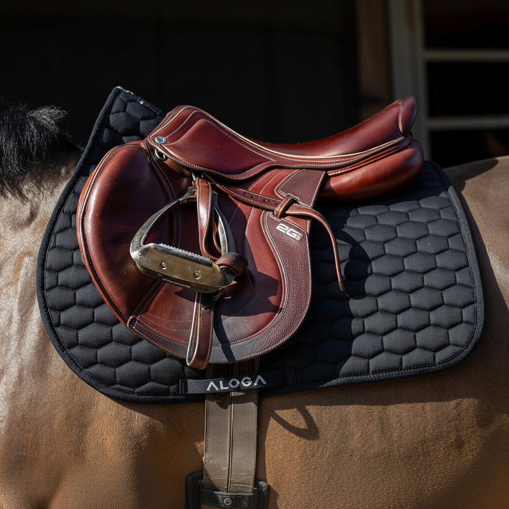 Aloga Equestrian Saddle Pad - Jumping