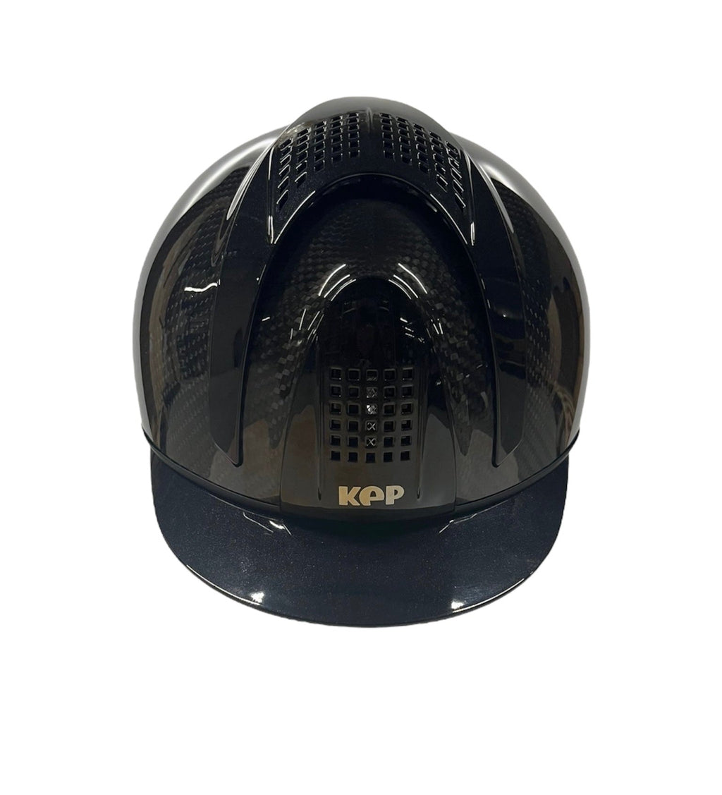 KEP Italia E-Light - Noir Carbone Brillant - Avant + Arrière Métal Noir
