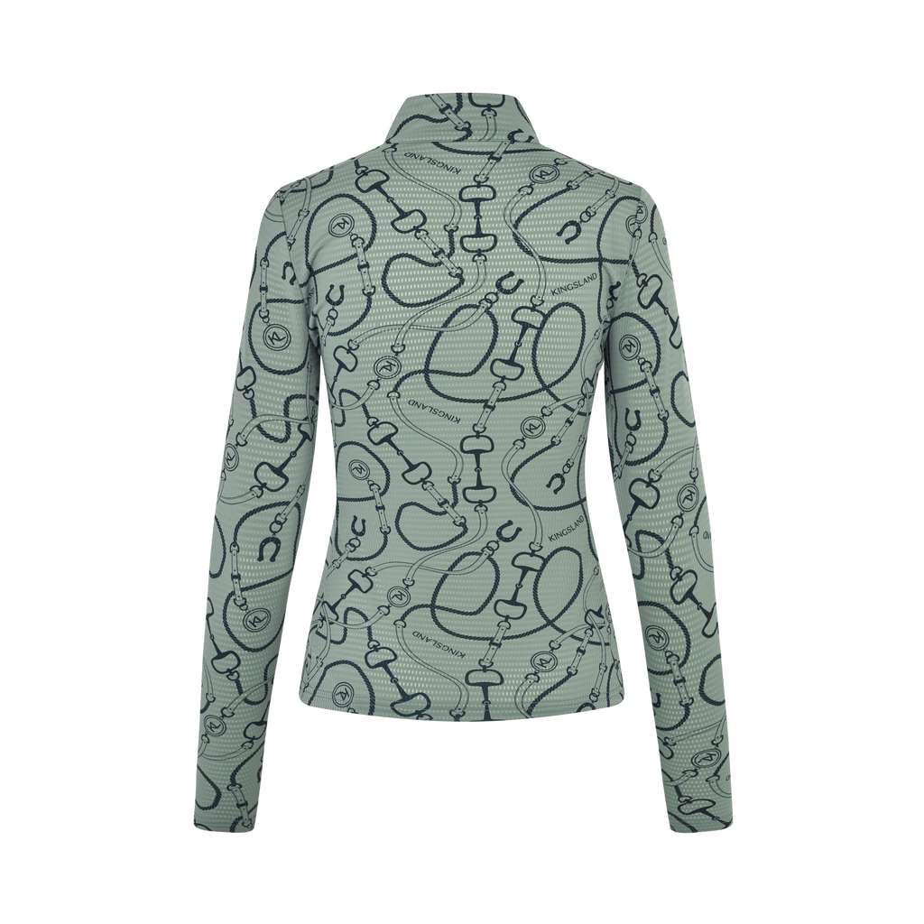 Kingsland Trainingsshirt Mesh KLLarissa - Lange Ärmel - Damen