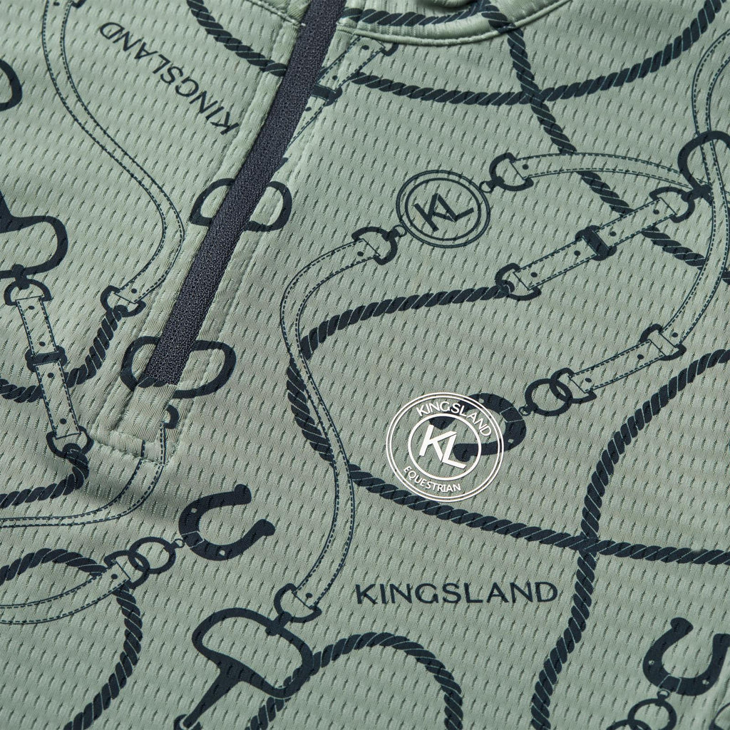 Kingsland Trainingsshirt Mesh KLLarissa - Lange Ärmel - Damen