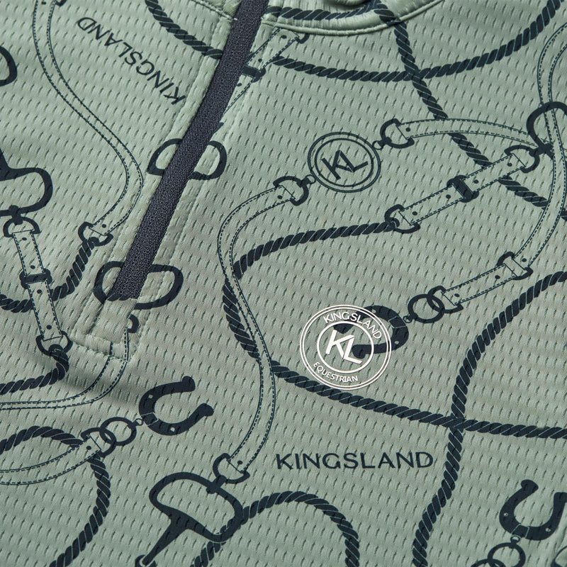 Kingsland Trainingsshirt Mesh KLLarissa - Lange Ärmel - Damen