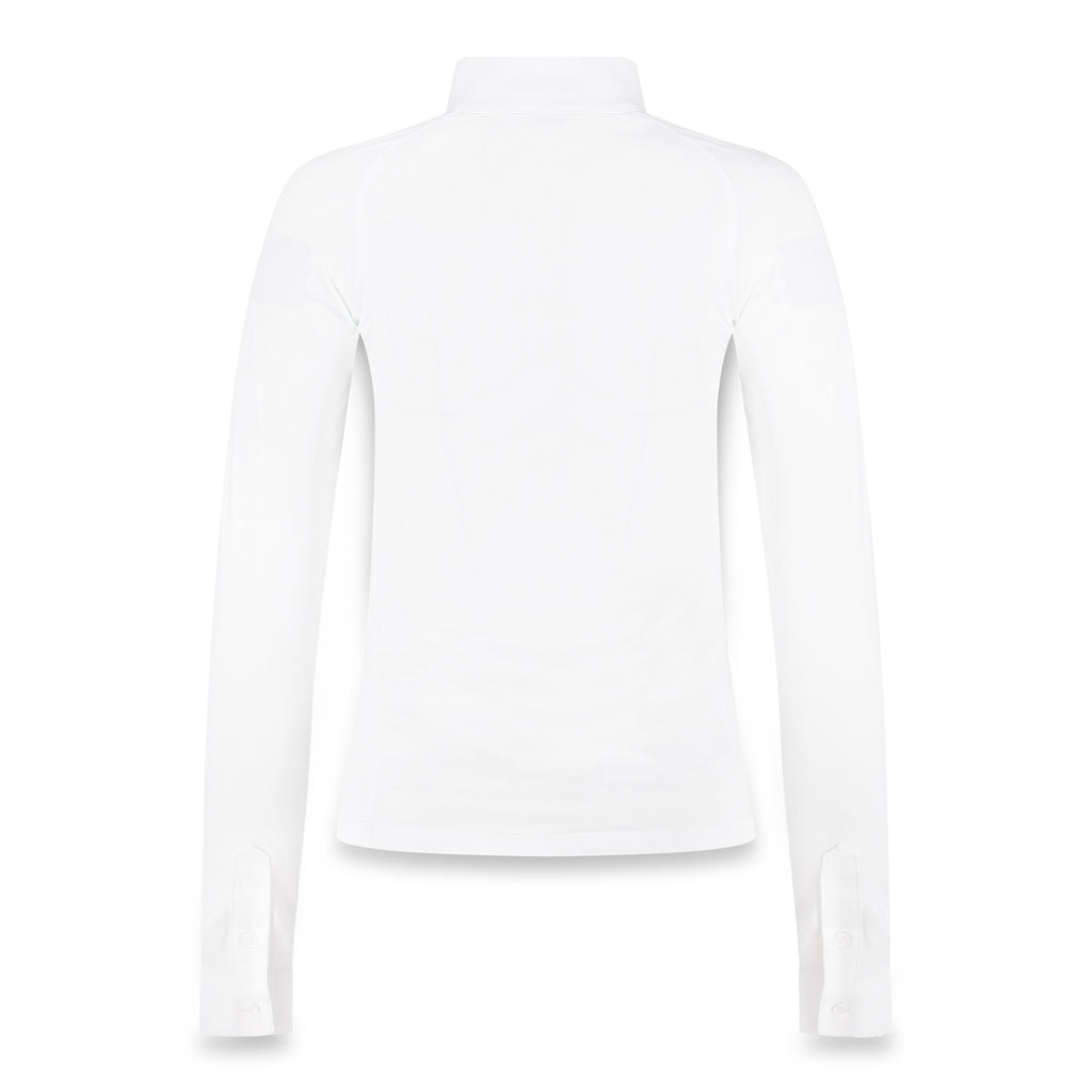 Kentucky Show Shirt Classic Glitter Reißverschluss - Langarm - Damen