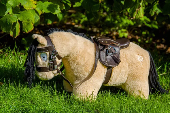 Crafty Ponies Zadel Premium - Leer