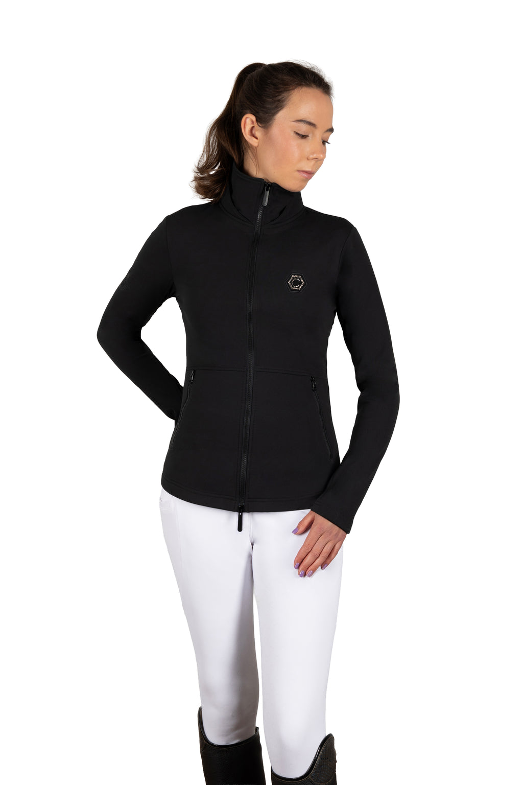 Coldstream Rijbroek Eckford Crystal - Full Grip - Dames