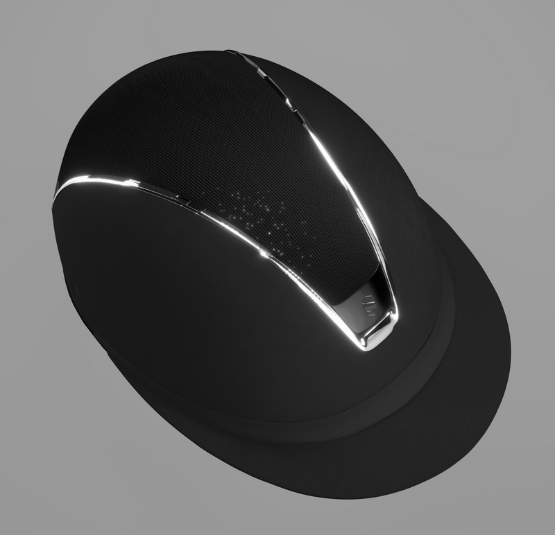 Custom Emmers Equestrian Helmet - Alcantara