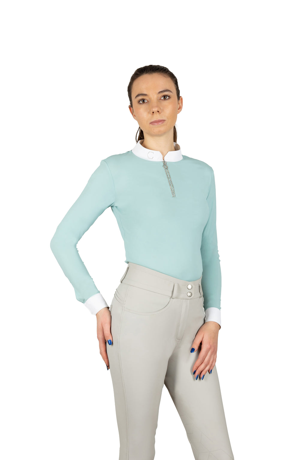 Coldstream Wedstrijdshirt Elrick - Lange Mouwen - Dames