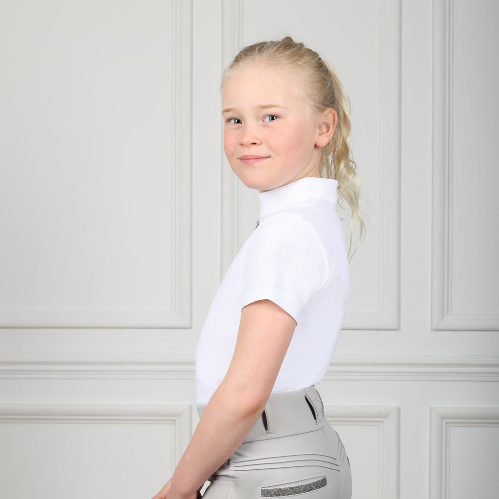 Coldstream Wedstrijdshirt Elrick - Korte Mouwen - Kinderen