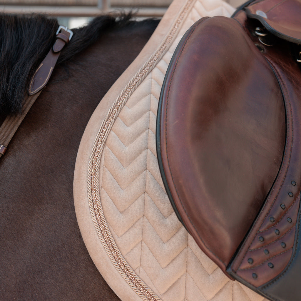 Kentucky Zadeldekje Velvet Mini Pearls - Jumping