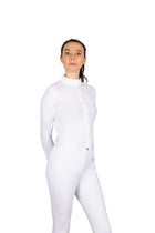 Coldstream Turniershirt Larkhall Diamante - Lange Ärmel - Damen