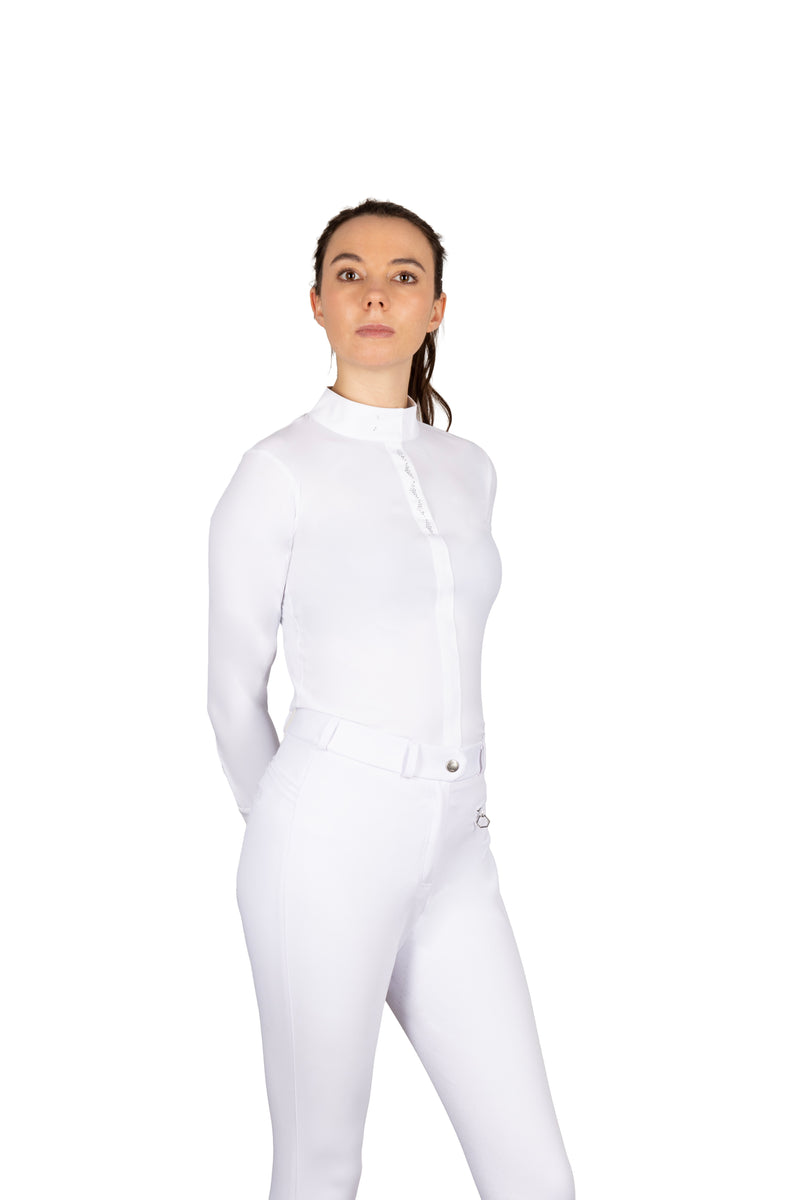 Coldstream Show Shirt Larkhall Diamante - Long Sleeves - Women