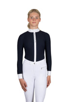 Coldstream Turniershirt Larkhall Diamante - Lange Ärmel - Damen