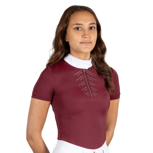 Coldstream Show Shirt Harthill Diamante - Short Sleeves - Women