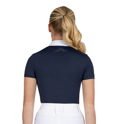 Coldstream Chemise de concours Harthill Diamante - Manches courtes - Femmes