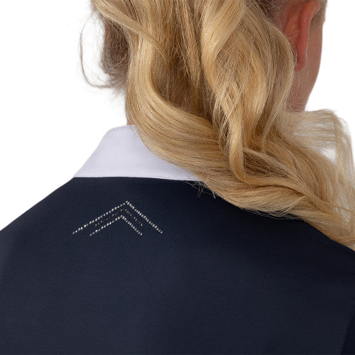 Coldstream Chemise de concours Harthill Diamante - Manches courtes - Femmes