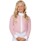 Coldstream Turniershirt Larkhall Diamante - Lange Ärmel - Mädchen