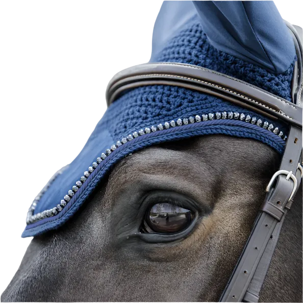 Kentucky Fly Bonnet Wellington Velvet Pearls