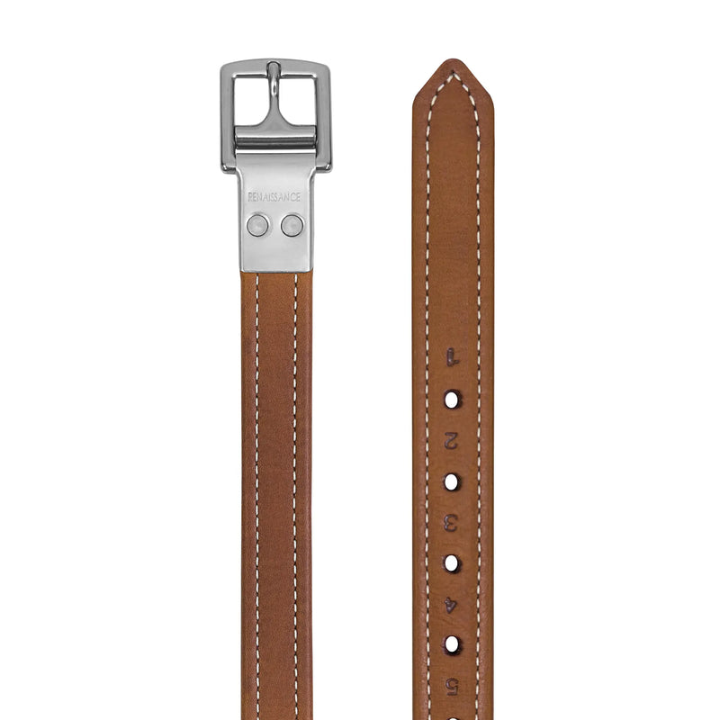 Renaissance Stirrup Leathers Close Contact
