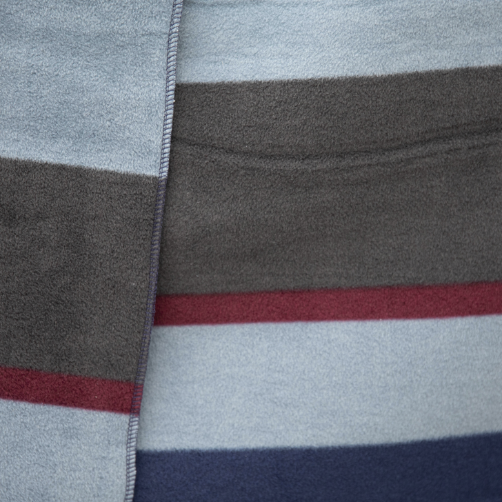 Kentucky Fleece Rug Heavy Square - Stripes/Check