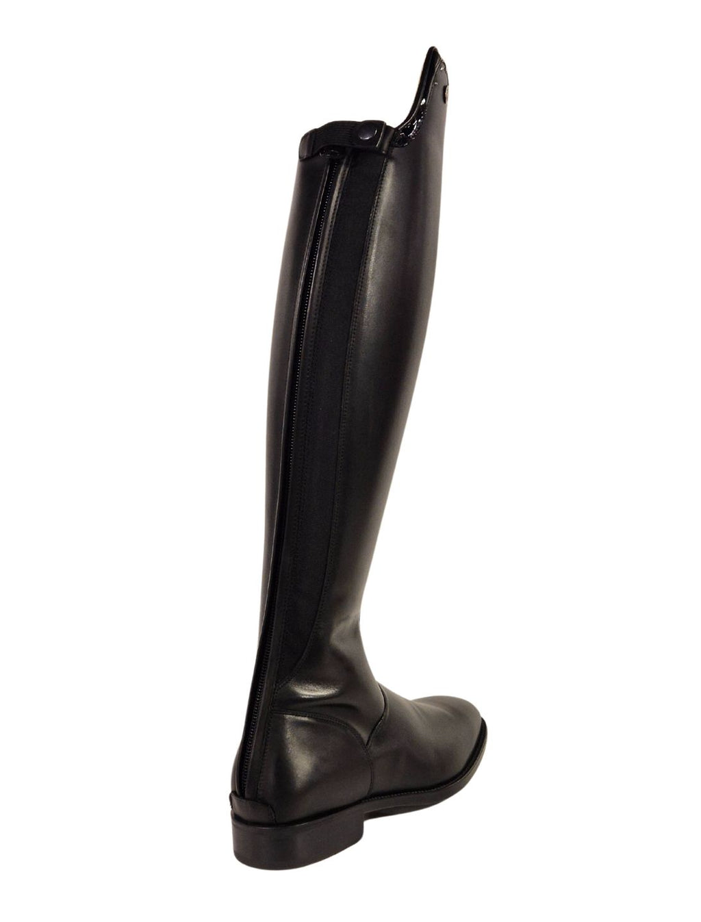 Riding Boots Tricolore Puro Duo - Patent Top & White Crystals